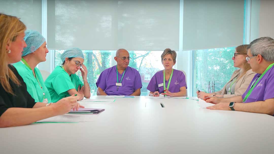 Multidisciplinary team meeting
